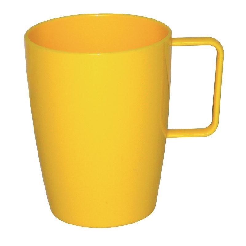 Tasses Kristallon PP- 12 pces - Jaune